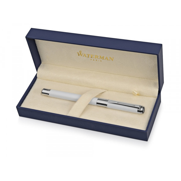 Ручка роллер Waterman модель Perspective Pure White CT в футляре