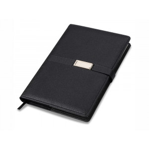 Блокнот А5 &quot;USB Journal&quot;, черный. Lettertone