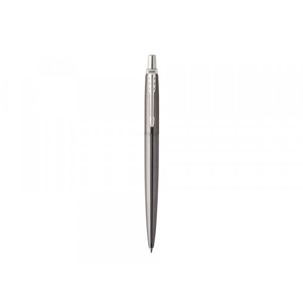 Шариковая ручка Parker Jotter Premium, Oxford Grey Pinstripe CT, серый