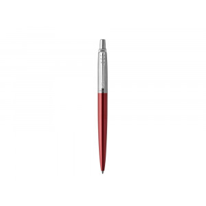 Шариковая ручка Parker Jotter Essential, Kensington Red CT, красный/серебристый