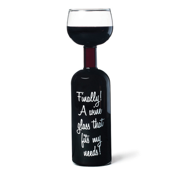 Бокал wine bottle glass 750 мл