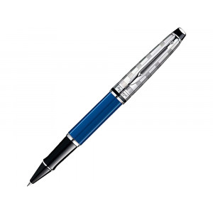 Ручка роллер Waterman модель Expert Deluxe Blue Obssesion CT