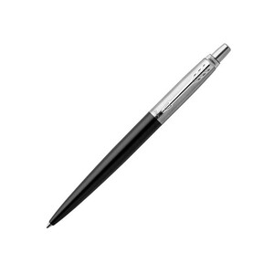 Шариковая ручка Parker (Паркер) Jotter Core Bond Street Black CT, черный/серебристый