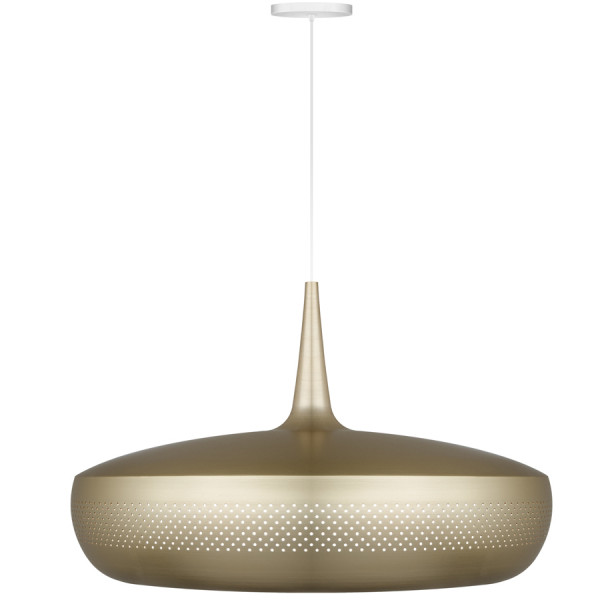 Плафон clava dine brushed brass