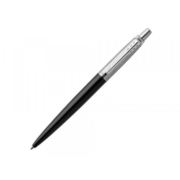 Шариковая ручка Parker (Паркер) Jotter Core Bond Street Black CT, черный/серебристый