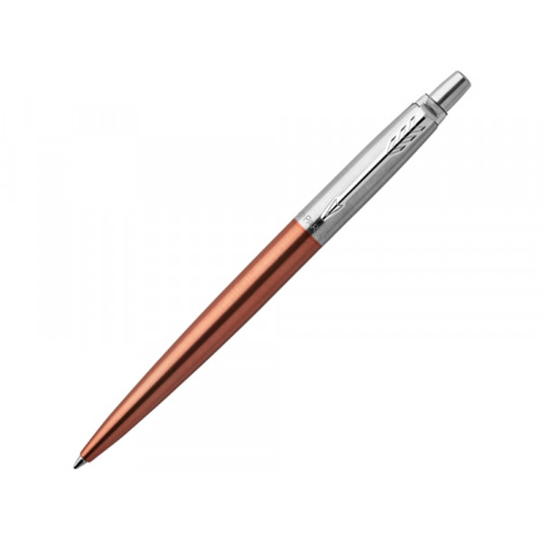 Шариковая ручка Parker Jotter Essential, Chelsea Orange CT, оранжевый/серебристый