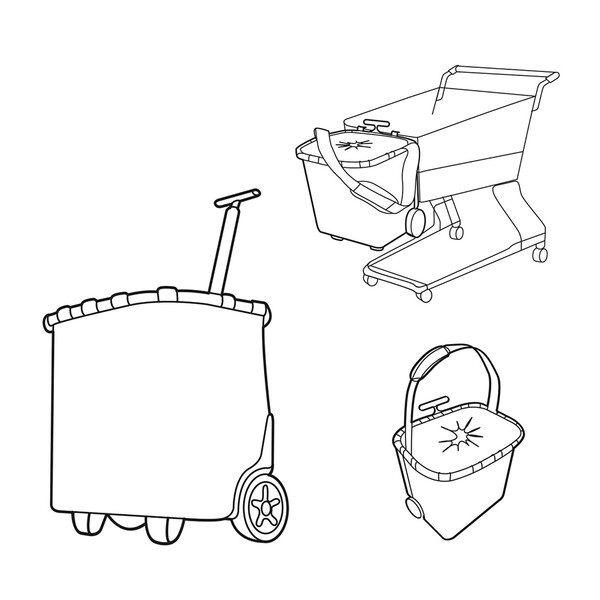 Сумка-тележка carrycruiser millefleurs