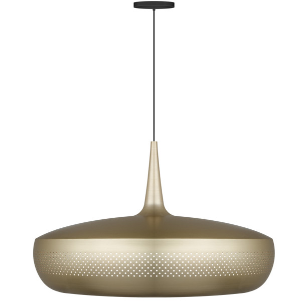 Плафон clava dine brushed brass