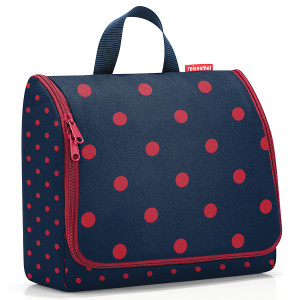 Сумка-органайзер toiletbag xl mixed dots red