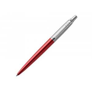 Шариковая ручка Parker Jotter Essential, Kensington Red CT, красный/серебристый