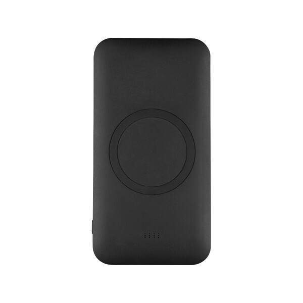 Портативное беспроводное зарядное устройство «Impulse», 4000 mAh, черный