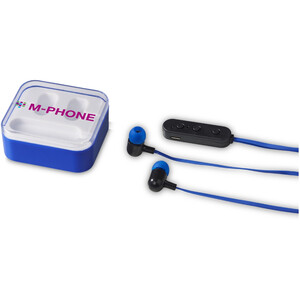 Наушники Color Pop с Bluetooth®, ярко-синий