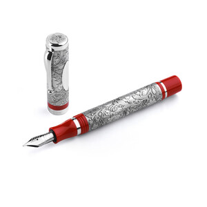 Ручка перьевая &quot;Хохлома цветы&quot; (Перо F). Montegrappa