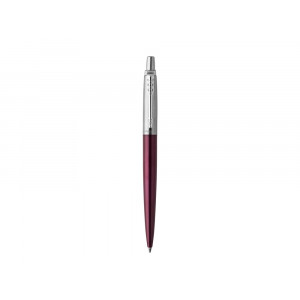 Шариковая ручка Parker Jotter Core Portobello Purple CT, пурпурный/серебристый