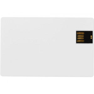 Флеш-карта USB 2.0 16 Gb в виде пластиковой карты Card, белый