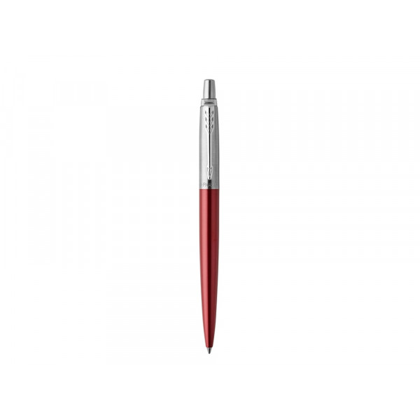 Шариковая ручка Parker Jotter Essential, Kensington Red CT, красный/серебристый