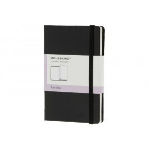 Папка Moleskine Portfolio (с кармашками), Pocket (9х14см), черный