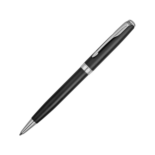 Ручка шариковая Parker модель Sonnet Matte Black СT в футляре