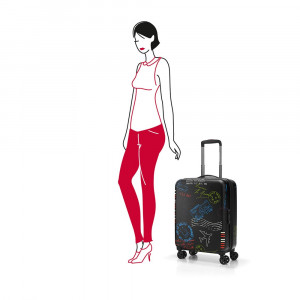 Чемодан 4-х колесный suitcase s (30л)