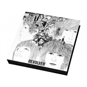 Набор The Beatles &quot;REVOLVER&quot;: визитница, ручка роллер