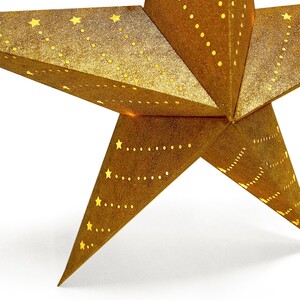 Led-светильник подвесной star 60 см., золотой