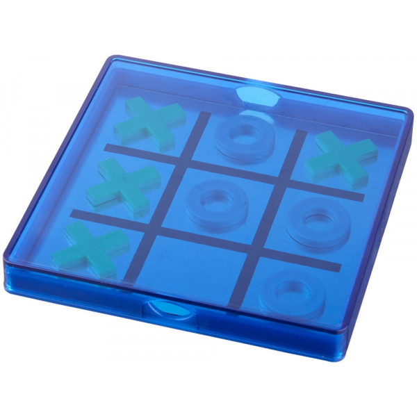 Магнитная игра Winnit tic tac toe, cиний прозрачный