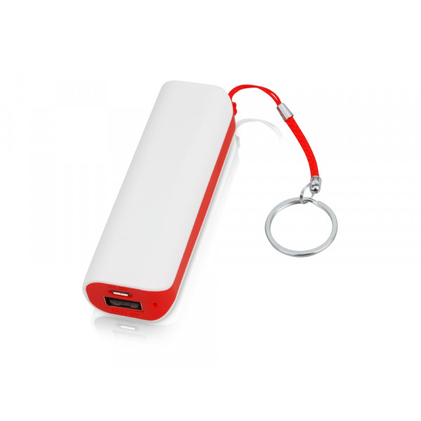 Портативное зарядное устройство (power bank) Basis, 2000 mAh, красный