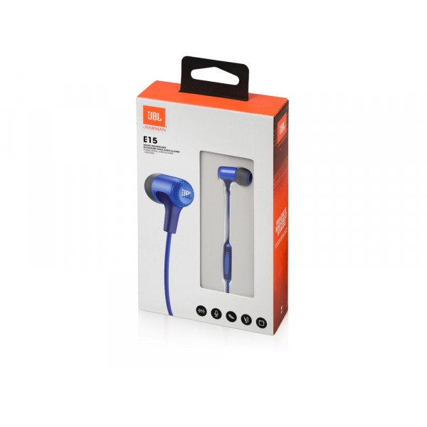 Пользовательские наушники JBL, JBLE15BLU, синий