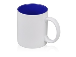 Кружка с покрытием для гравировки «Subcolor W», белый/голубой