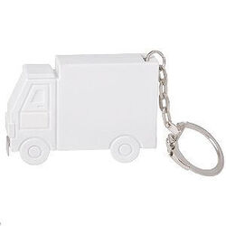 Брелок-рулетка "Грузовик" (1 м); 5,7х4х1,2 см; пластик; тампопечать