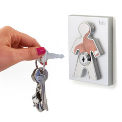 Холдер для ключей с брелоком his