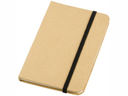 Блокнот А6 "Dictum", бежевый/черный