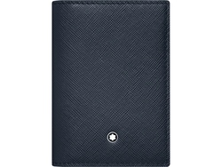 Визитница с угловым отделением Sartorial. Montblanc, индиго/серый