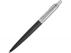 Шариковая ручка Parker Jotter Premium, Bond Street Black Grid CT, черный/серебристый