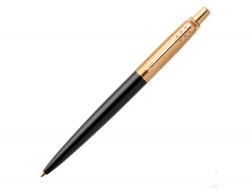 Шариковая ручка Parker Jotter Premium, Bond Street Black GT, черный/золотистый