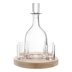 Набор из декантера 950 мл и 4 бокалов lotta