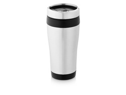 Термостакан "Elwood", серебристый/черный