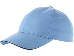 Бейсболка "Challenge" 6-ти панельная, синий/темно-синий