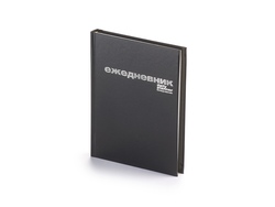 Ежедневник недатированный А6 «Бумвинил», черный