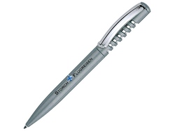 Ручка шариковая Senator "New Spring Metallic", серебристый