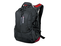 Рюкзак 30л с отделением для ноутбука 15''. Wenger, черный/красный