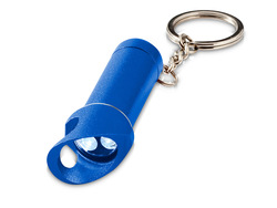 Брелок-фонарик "Lobster" с функцией открывалки, синий