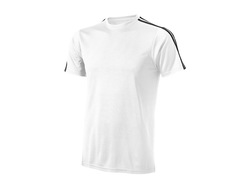 Футболка "Baseline" мужская, белый/черный