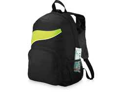 Рюкзак "Tornado", черный/лайм