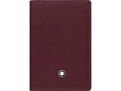Визитница Meisterstück. Montblanc, бордовый