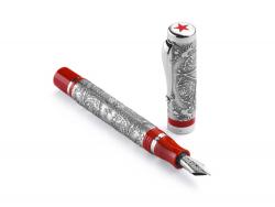 Ручка перьевая &quot;Хохлома Звезда&quot; (Перо F). Montegrappa