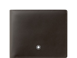 Бумажник 6 сс Meisterstück с 2 прозрачными отделениями. Montblanc