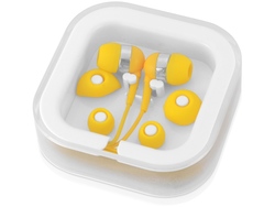 Наушники супер легкие "Sargas", желтый