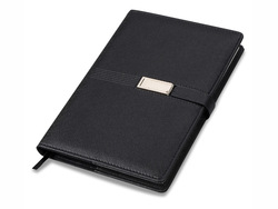 Блокнот А5 "USB Journal", черный. Lettertone