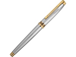 Ручка роллер William Lloyd, серебристый/золотистый